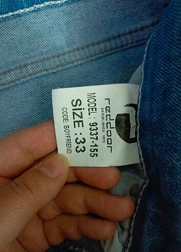 Yeni kullanılmadı erkek kot şort - Görsel 5