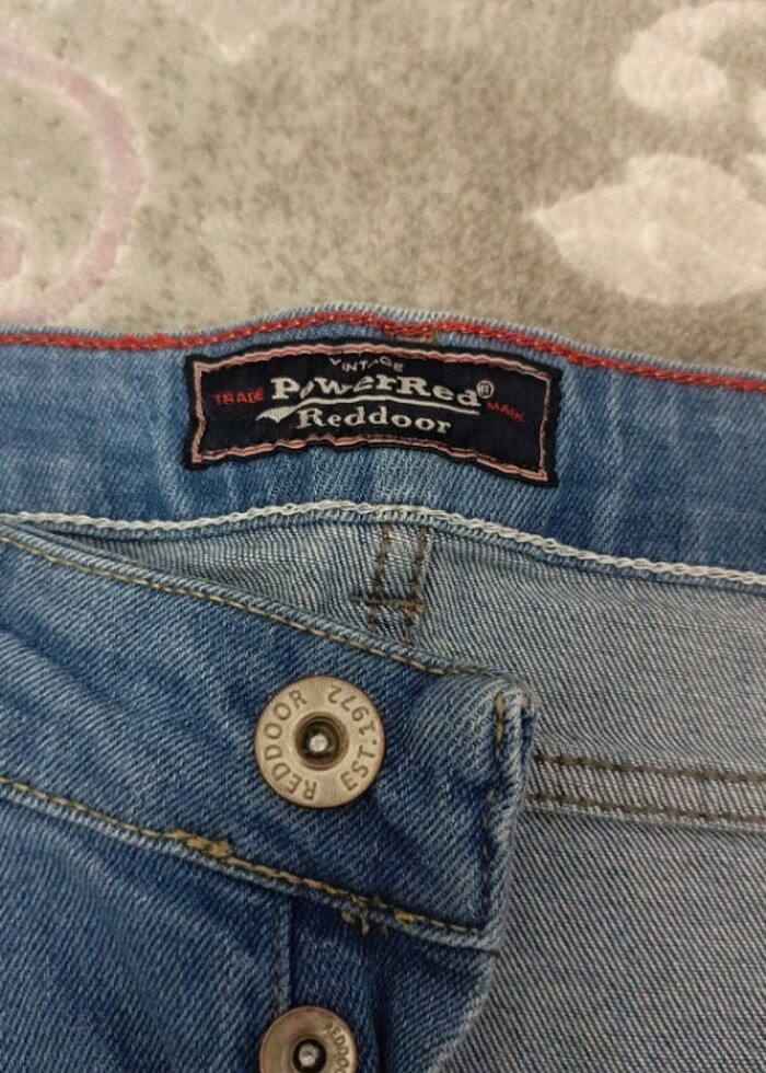 Yeni kullanılmadı erkek kot şort - Görsel 3