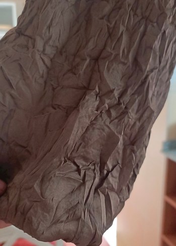 Kahverengi Drapeli Uzun Kadın takım - Görsel 6