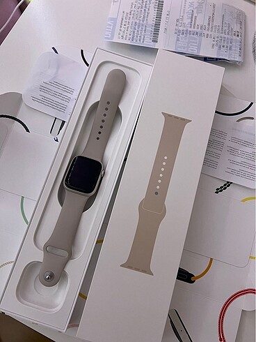 Apple Watch Apple Watch Seri 8 41mm Starlight renk