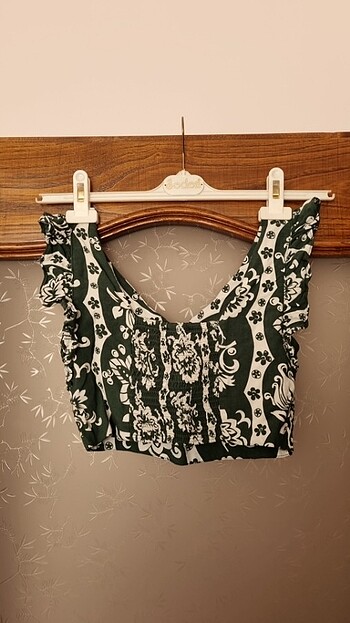 Diğer Yeşil kumaş crop