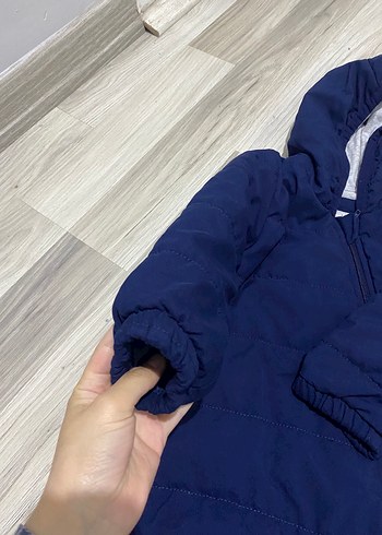 Erkek Bebek Koyu Mavi Polar Tulumu - Görsel 3