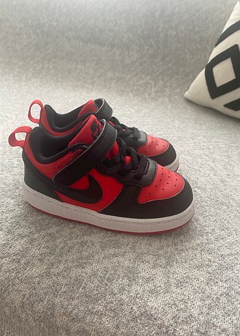 Kırmızı Erkek Çocuk Spor Ayakkabı Velcro - Görsel 4