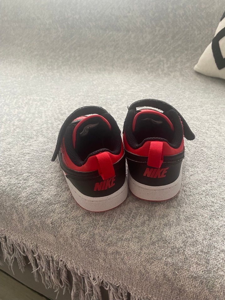 Kırmızı Erkek Çocuk Spor Ayakkabı Velcro - Görsel 2