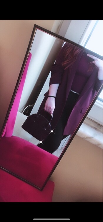 xl Beden bordo Renk mango blazer