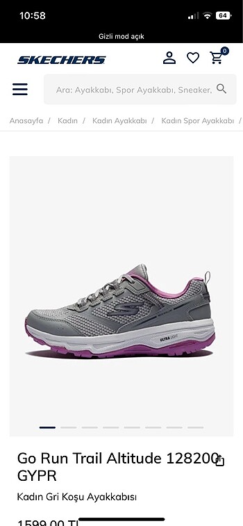 Skechers Spor Ayakkabı