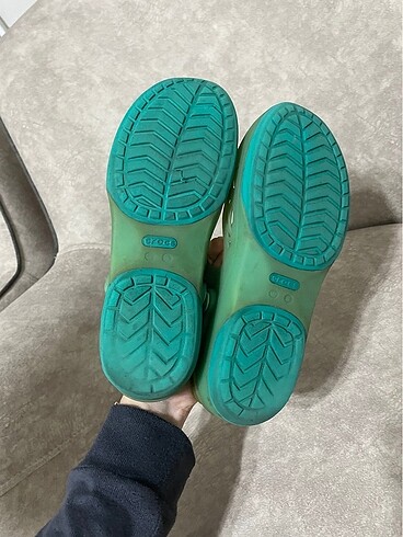 38 Beden turkuaz Renk Crocs sandalet