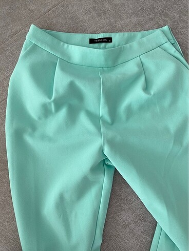 TRENDYOL MILLA PANTOLON MİNT YEŞİLİ - Görsel 2