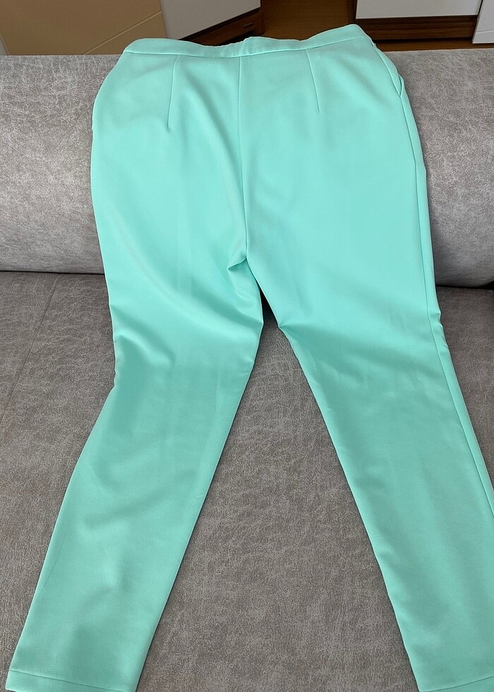 TRENDYOL MILLA PANTOLON MİNT YEŞİLİ - Görsel 3