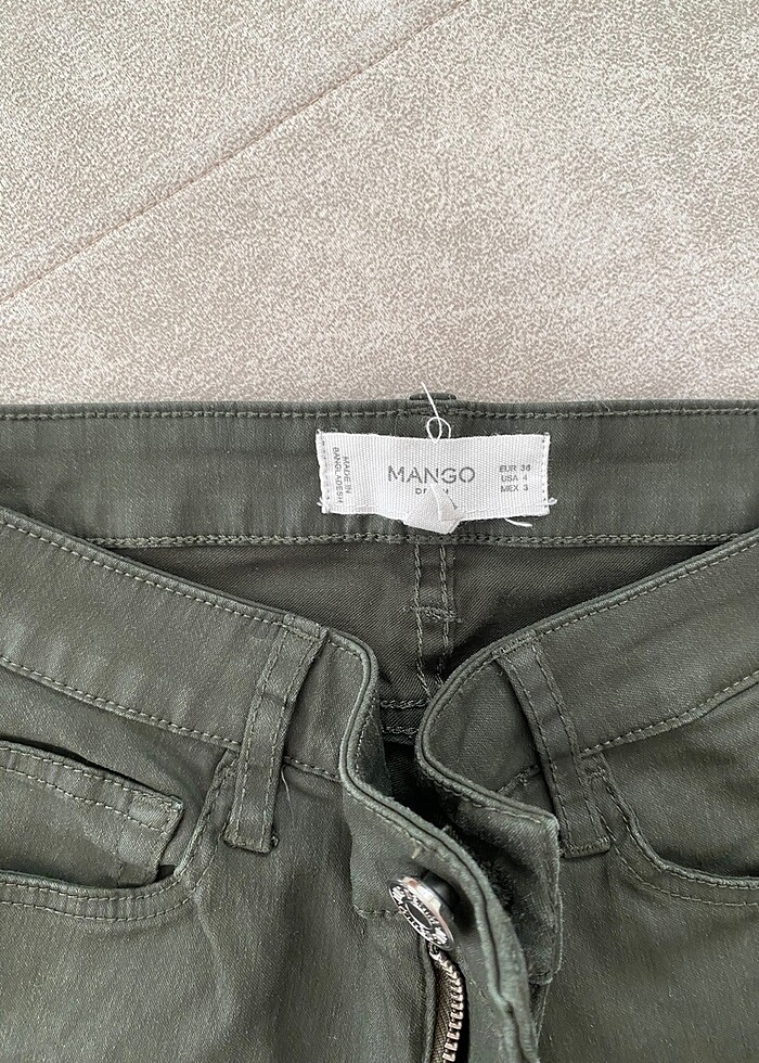 MANGO SKİNNY MUMLU JEAN - Görsel 2