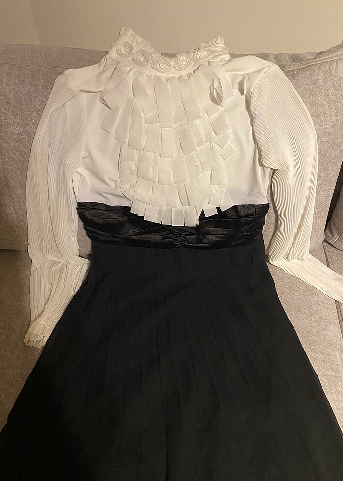 Astarlı tül Elbise - Görsel 3