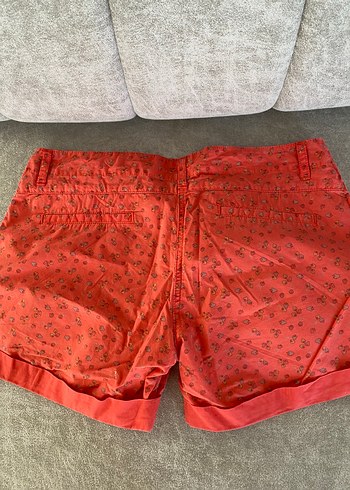 Renkli Desenli Kısa Kadın Şort - Görsel 5