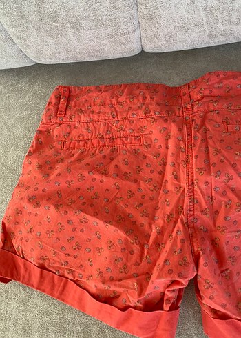 Renkli Desenli Kısa Kadın Şort - Görsel 6