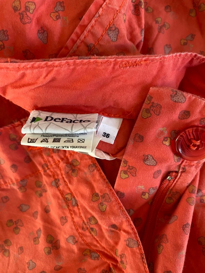 Renkli  Desenli Kısa Kadın Şort - Görsel 4