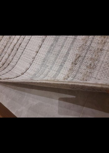 Bej ve Gri Bohem Tarzı Halı - Görsel 8