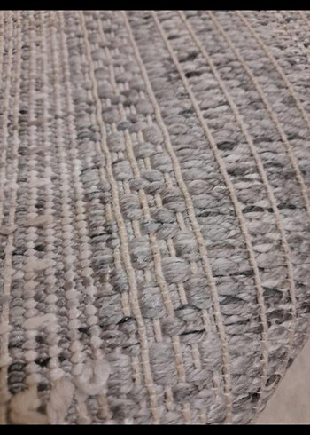 Bej ve Gri Bohem Tarzı Halı - Görsel 4