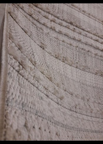 Bej ve Gri Bohem Tarzı Halı - Görsel 6