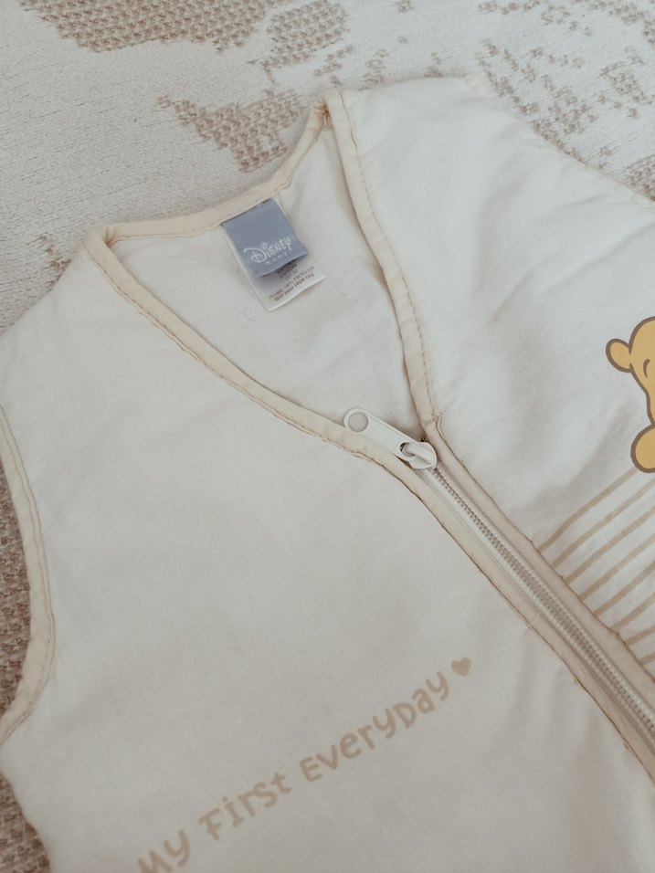 Çocuk Uyku Tulumu Gri Nakışlı - Görsel 5