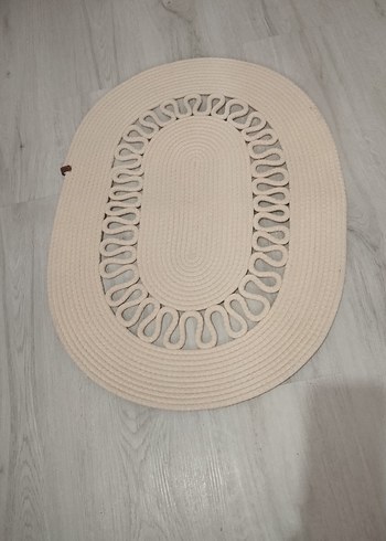 Bej Oval Halı