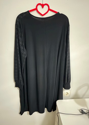 Diğer Uzun Kollu Siyah Salaş Tunik