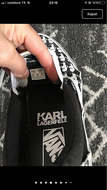 39 Beden çeşitli Renk Vans slip