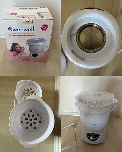 Wewell sterilizator mama ısıtıcı kurutucu