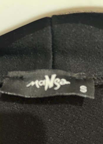 Siyah Dökümlü Uzun Kadın Yelek - Görsel 4