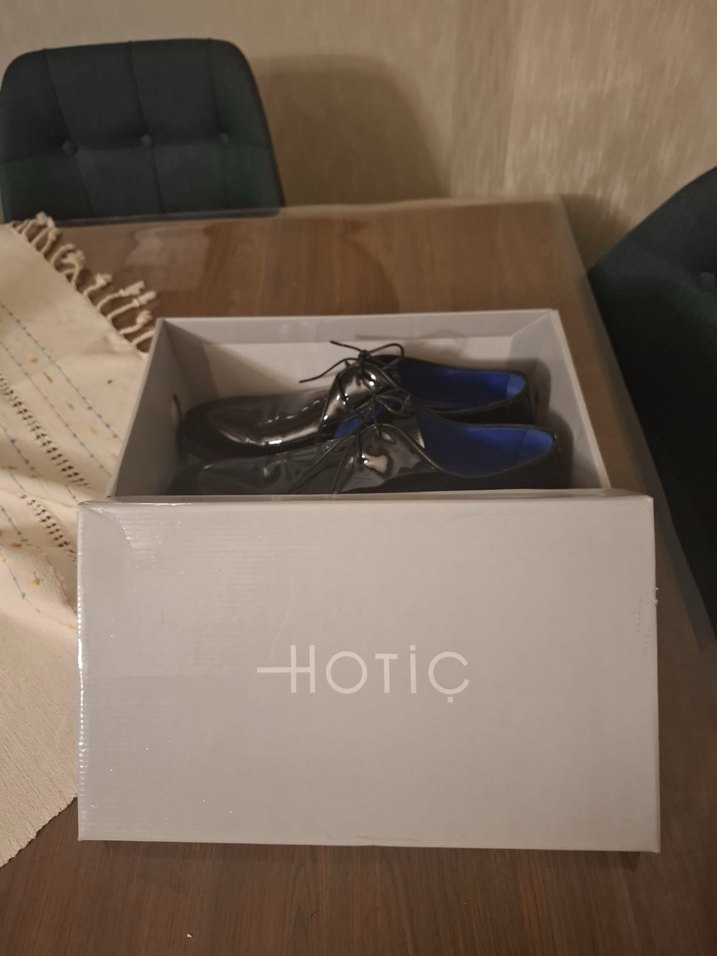 Siyah Parlak Erkek Klasik  düğün nikahAyakkabısı - Görsel 5