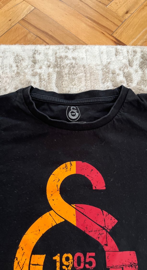 Süet Siyah Erkek Çocuk Baskılı Tişört - Görsel 2