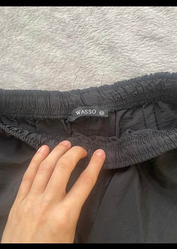 m Beden Siyah Rahat Kesim Kadın Pantolon