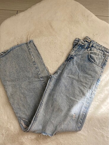 Wide leg kot pantolon