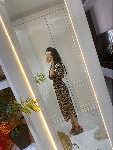 Diğer Leopar elbise
