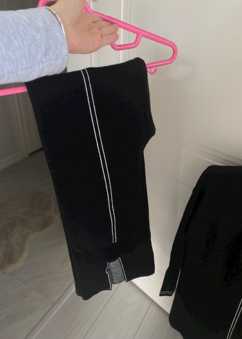 Siyah triko alt üst takım - Görsel 2