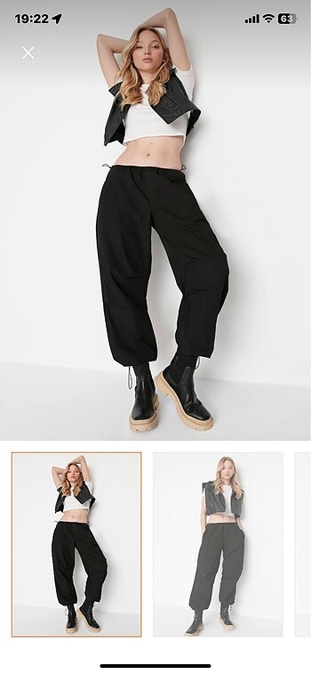 trendyolmilla paraşüt pantolon