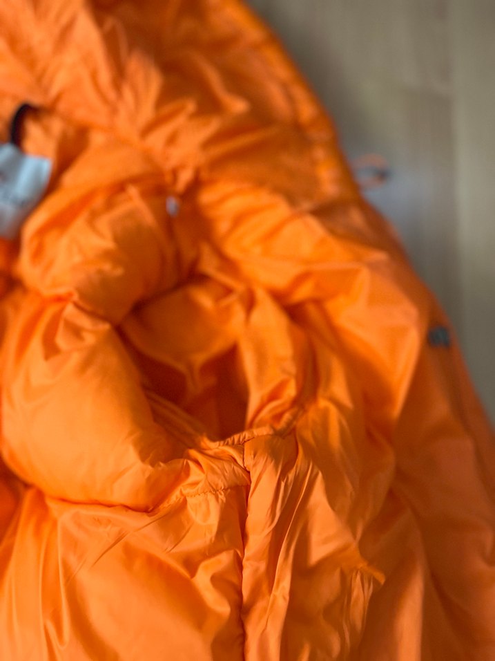 Parlak Turuncu Fermuarlı Kadın erkek Kışlık Ceket - Görsel 4