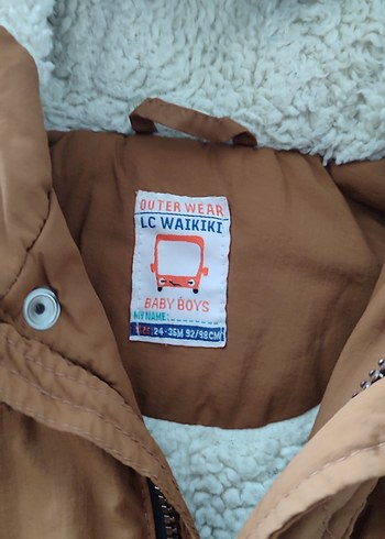 içi kürklü Erkek Çocuk Mont - Görsel 4