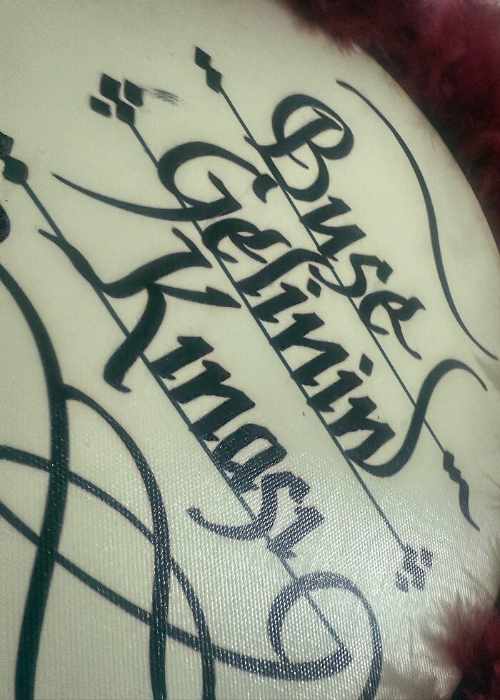 Buse gelinin kınası tef - Görsel 3