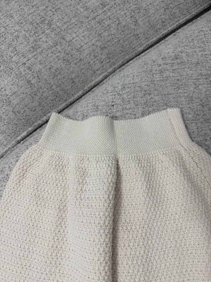 Dantelli Straplez Midi Triko Elbise - Görsel 5