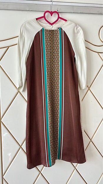 İpekyol vintage elbise