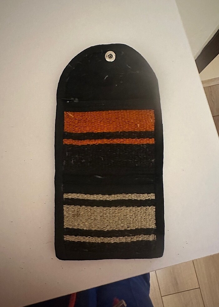 Etnik model cüzdan kök boya - Görsel 3