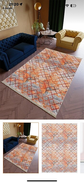 100x300 kaydırmazlı yolluk kilim