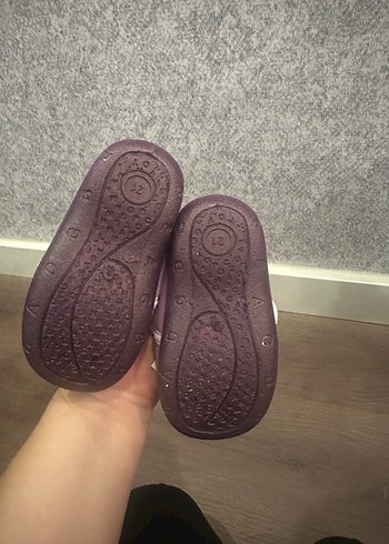 Kız Çocuk Pembe Baskılı Sıcak Terlik - Görsel 2