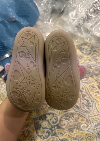 Kız Çocuk Pembe Kelebekli Sıcak Panduf - Görsel 2