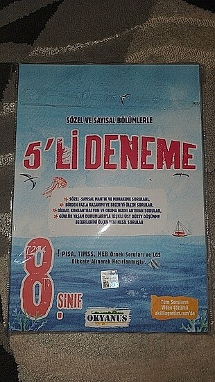 8. sınıf Okyanus LGS denemesi 