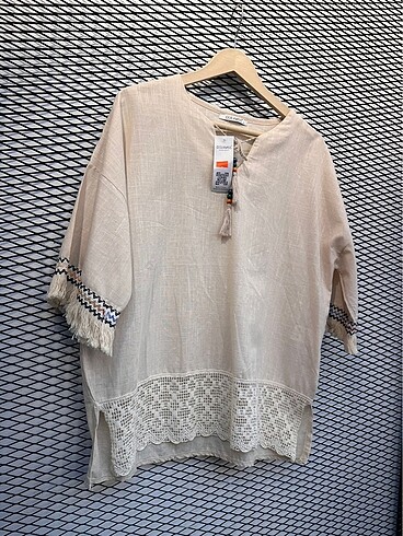 Zara Keten bluz