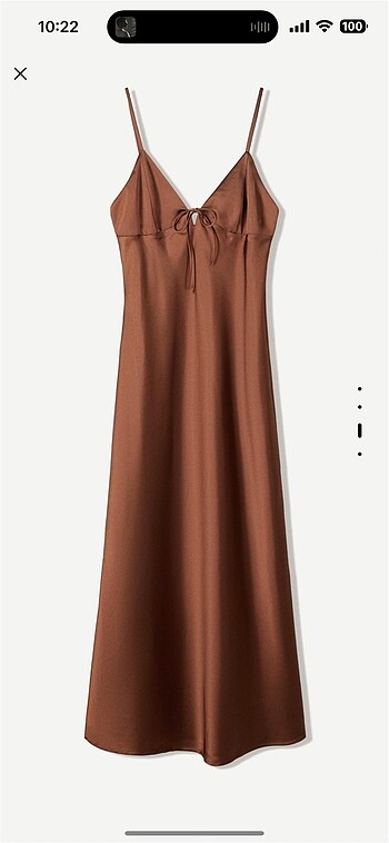 Bershka bershka saten elbise