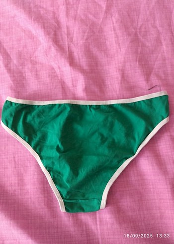 Renkli Kalp Desenli Midi Kadın Külot - Görsel 8