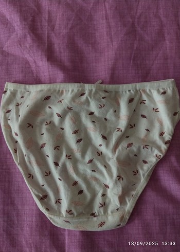 Renkli Kalp Desenli Midi Kadın Külot - Görsel 11