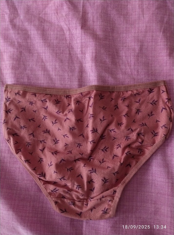 Renkli Kalp Desenli Midi Kadın Külot - Görsel 3