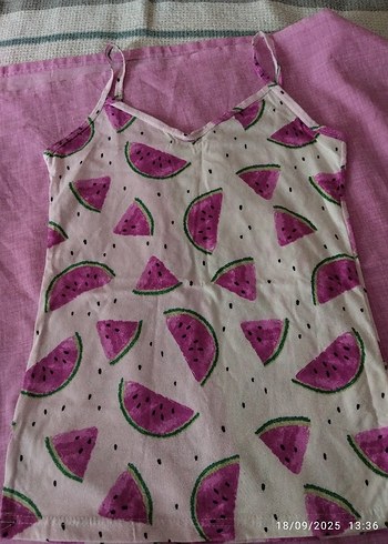 Dantel Detaylı Pembe V Yaka Atlet - Görsel 6